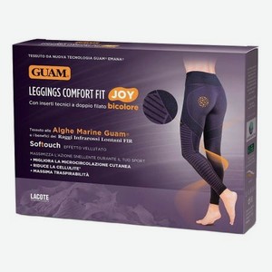 Антицеллюлитные ультрамягкие леггинсы для занятий спортом Leggings Comfort Fit (фиолетовые): Размер XS/S (40-42)