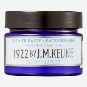 Матирующая паста для укладки волос 1922 by J.M.Keune Premier Paste 75мл