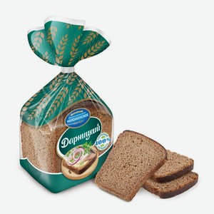 Хлеб Дарницкий половинка в нарезке Коломенский 350 г