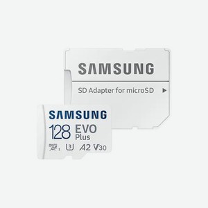 Карта памяти Samsung MB-MC128KARU 128Gb microsdhc Evo Plus + SD адаптер