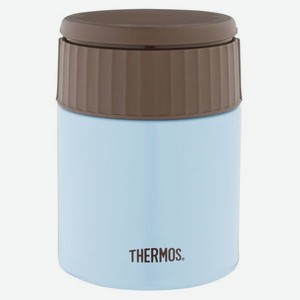 Термос Thermos JBQ-400-AQ, 0.4л, голубой/ коричневый [924698]