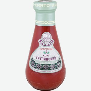 Соус КИНТО гео томатный шашлычный, грузинский, ст/б, 0.305кг