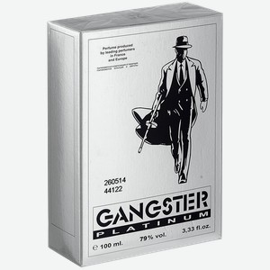 GANGSTER Platinum т/вода муж 100мл (Арома Пром):36
