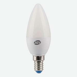 Лампа светодиодная REV E14 5 Вт 4000 K свеча матовая