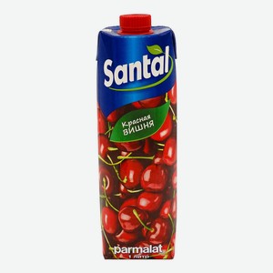 Напиток сокосодержащий Santal Красная вишня 1 л