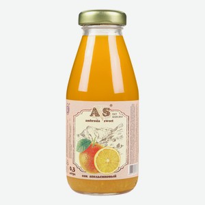 Сок Ambrosia Sweet апельсиновый 330 мл