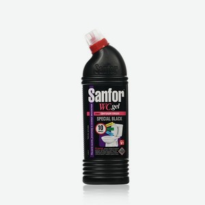 Чистящее санитарно-гигиеническое средство Sanfor WC Special Black   Цветущая сакура   0,75л