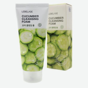 Пенка для умывания Lebelage Cucumber с экстрактом огурца, 100 мл