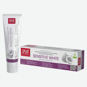 Зубная паста Splat Professional Sensitive White, 100 г