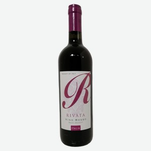 Вино Rivata красное полусладкое Италия, 0,75 л