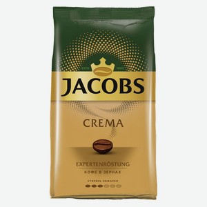 Кофе в зернах Jacobs Сrema жареный, 1 кг