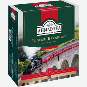 Чай чёрный Ahmad Tea English Breakfast, 100×2 г