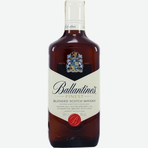 Виски Ballantine s Finest blended scotch whisky 40% 0.5 л.