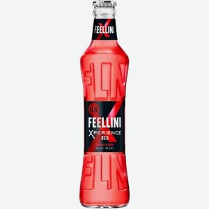 Напиток слабоалкогольный газированный Feellini Xperience Red 5,5% 0,33л