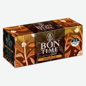 Чай черный «Bontime» 25 пакетиков, 50 г