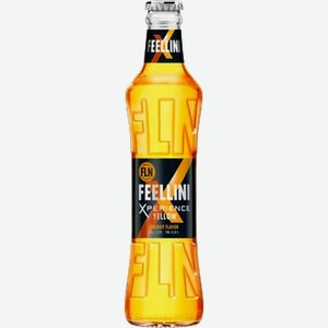 Напиток слабоалкогольный газированный Feellini Xperience Йеллоу 5,5% 0,33л