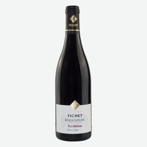 Вино Domaine Fichet, Bourgogne Pinot Noir Tradition, AOP, 0.75l