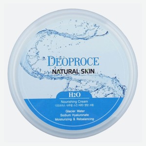 Крем для лица и тела Deoproce Natural Skin H2O увлажняющий, 100 г