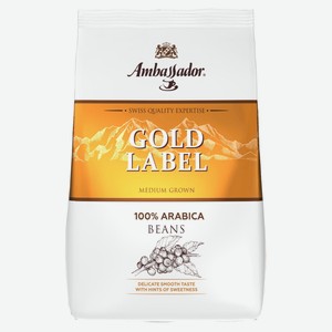 Кофе зерновой Ambassador Gold Label, 1 кг