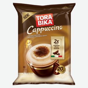 Напиток кофейный ToraBika Cappuccino с шоколадной крошкой 20x25,5г
