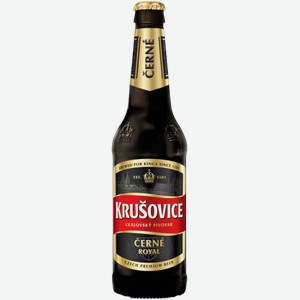 Тёмное пиво Krusovice Сerne 0.45л