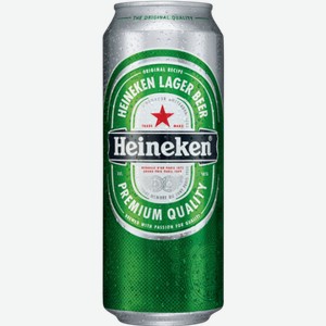 Светлое пиво Heineken 0.5л