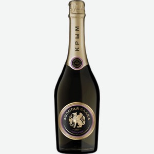 Игристое вино Золотая Балка белое полусухое 0.75л