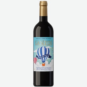 Вино Los Santos Tempranillo красное полусладкое 0.75л