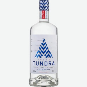 Водка Tundra Authentic 0.5л