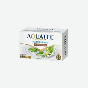 Крем-мыло AQUATEL Зеленый чай матча; Классическое 90г
