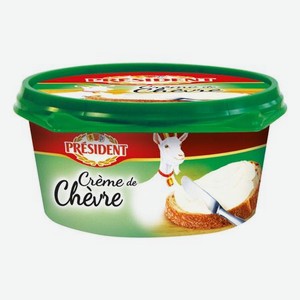 Сыр President Creme De Chevre 50% 125 г