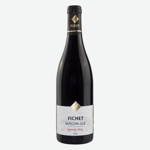 Вино Domaine Fichet, Mâcon-Igé Gamay Noir, AOP, 0.75l