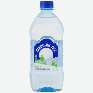 Вода Шишкин лес питьевая негазированная, 0.65 л