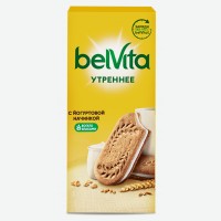 Печенье-сэндвич   Belvita   Утреннее с цельными злаками, 253 г