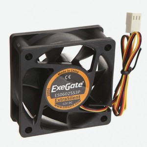 Вентилятор ExtraSilent ES06025S3P EX283370RUS ExeGate