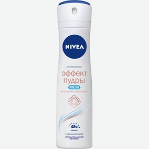 Антиперспирант спрей женский Nivea Эффект пудры Fresh, 150 мл