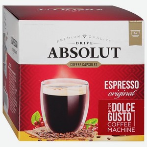  Кофе в капсулах Absolut Drive Эспрессо, 16 шт