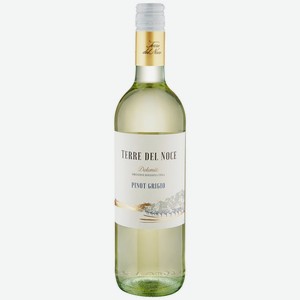 Вино белое Mezzacorona Terre del Noce Pinot Grigio сухое, 0.75 л