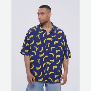Гавайская рубашка с принтом бананов