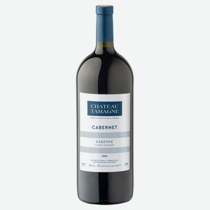 Вино «Шато Тамань» Cabernet красное сухое Россия, 1,5 л