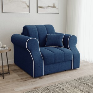 Lazurit Мягкое кресло-кровать Париж 0,8 Синий 1070 мм 1310 мм 910 мм
