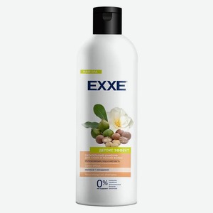 Шампунь для волос Exxe Детокс эффект питательный для сухих и тонких волос, 500 мл