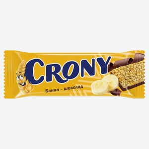 Батончик злаковый «ЛЕОВИТ» CRrony банан шоколад, 50 г