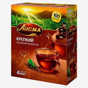 Чай черный «Лисма» Крепкий в пакетиках, 100х2 г