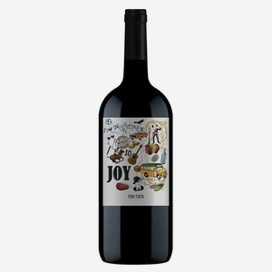 Вино Joy Tinto красное сухое Аргентина, 1,125 л