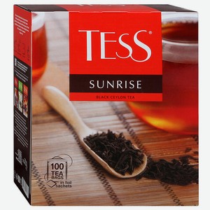 Чай ТЕSS Sunrise черный цейлонский 100gfr*1,8u