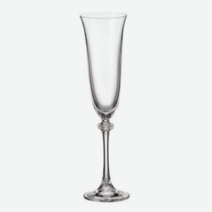 Набор бокалов для шампанского Crystalite Bohemia Asio 190 мл 6 шт