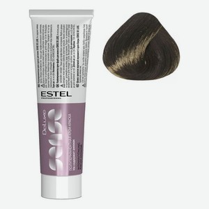 Полуперманентная крем-краска для волос без аммиака Sense De Luxe 60мл: 3/0 Темный шатен