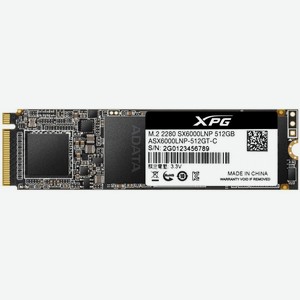 Твердотельный накопитель(SSD) SSD накопитель A-Data XPG SX6000 Lite ASX6000LNP-512GT-C 512Gb Adata