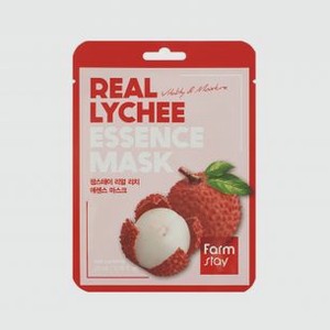 Тканевая маска для лица FARM STAY Real Lychee Essence Mask 23 мл